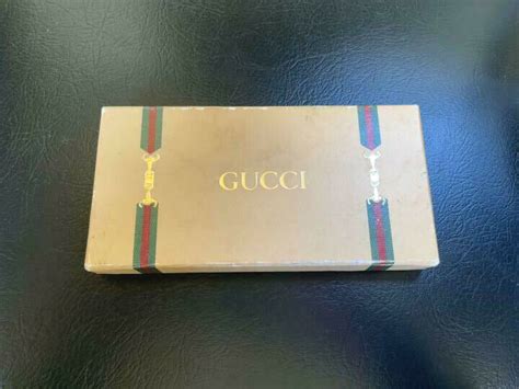 GUCCI Original Gold color Key holder w/ original Box Rare GS68